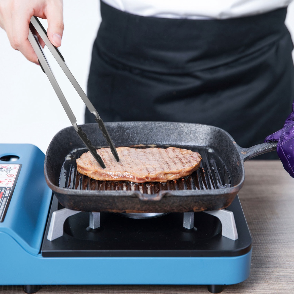 Kẹp Gắp Thức Ăn Bằng Silicone Chống Trượt Tiện Dụng Cho Gia Đình Nhà Hàng
