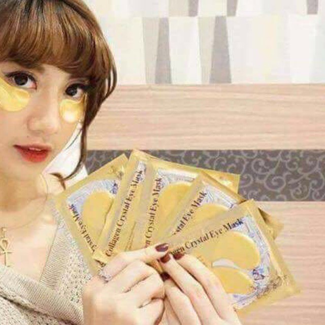 Mặt nạ mắt Collagen bổ sung chất dưỡng ẩm cho da Collagen Crystal Eyelid Patch