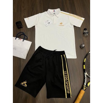Bộ thể thao nam, đồ bộ nam Lecoq Sportif cao cấp chất Poly gai xịn - form dáng châu Âu