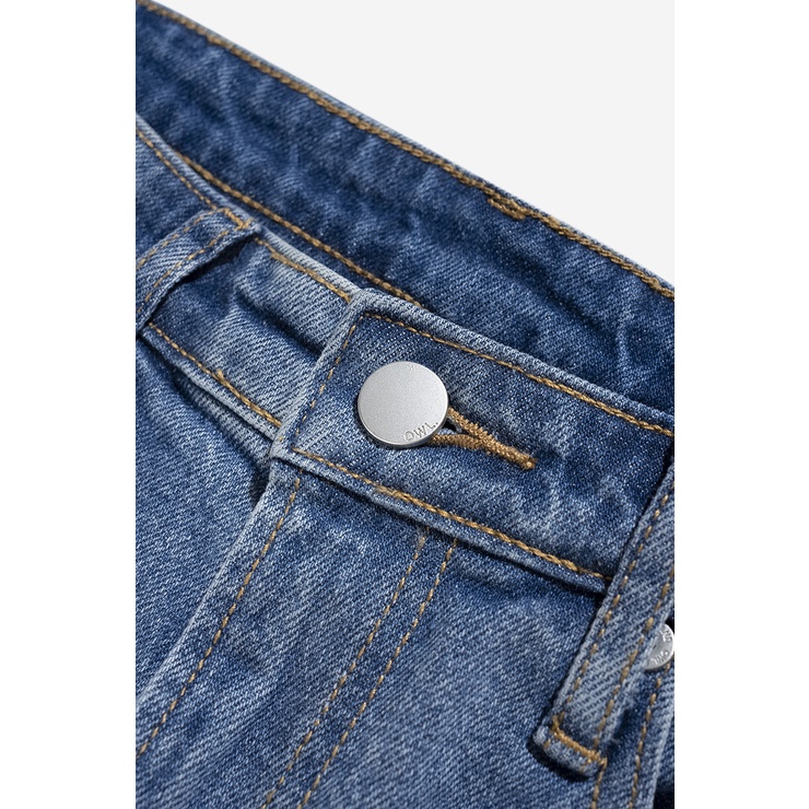 OWL BRAND® BASIC SKINNY JEANS - Quần jeans dài dáng ôm / Xanh - OWL210322