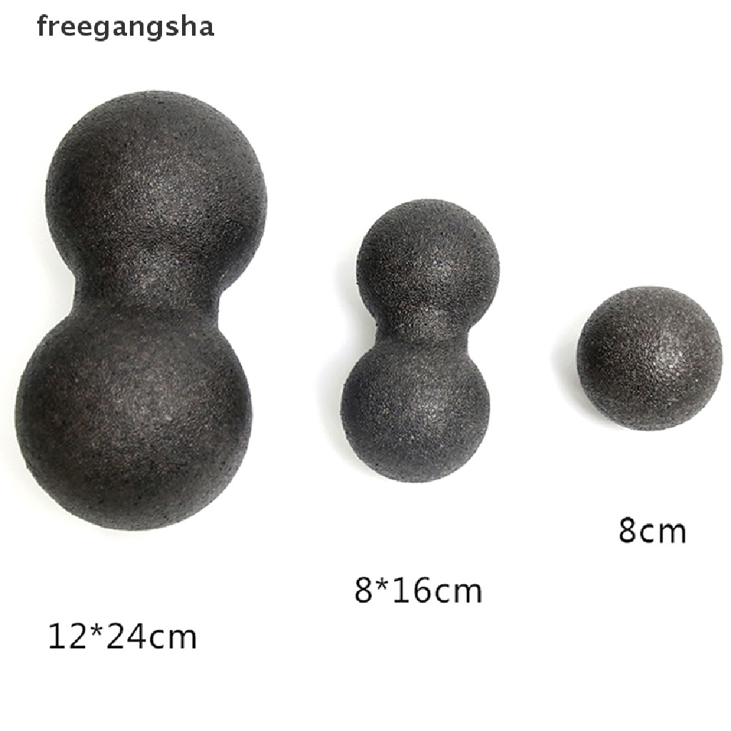 [FREG] Women Yoga Foam Roller Peanut Ball Yoga Block Peanut Massage Ball Muscle Relax FDH