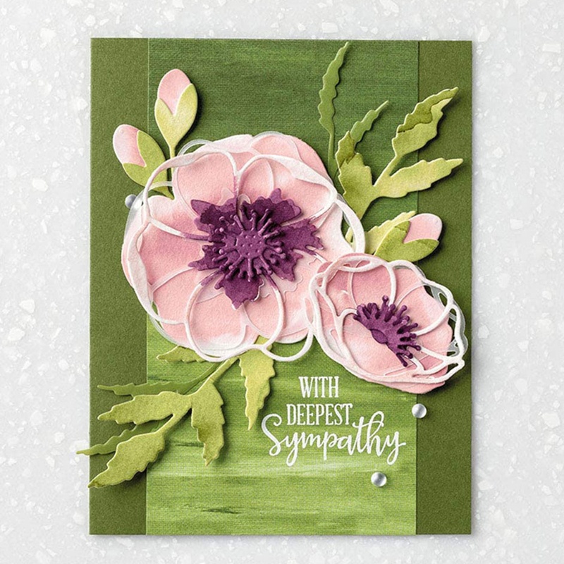 Khuôn Cắt Giấy Kim Loại Hình Hoa Xinh Xắn