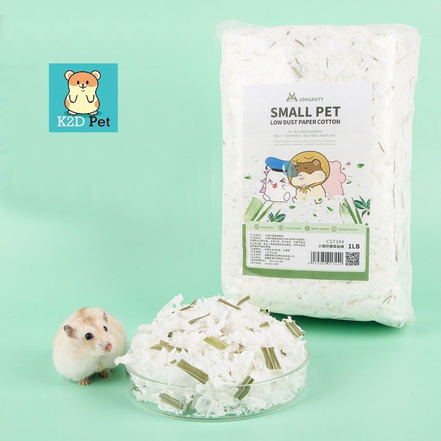 Giấy lót chuồng Hamster Small Pet Cotton Jonsanty 1LB