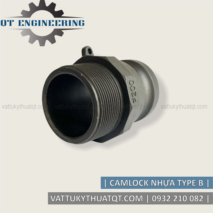 Khớp Nối Nhanh Camlock Bằng Nhựa | Kiểu F | DN15-DN100