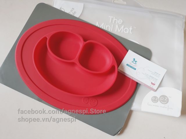 Khay ăn dặm silicon EzPz Mini Mat