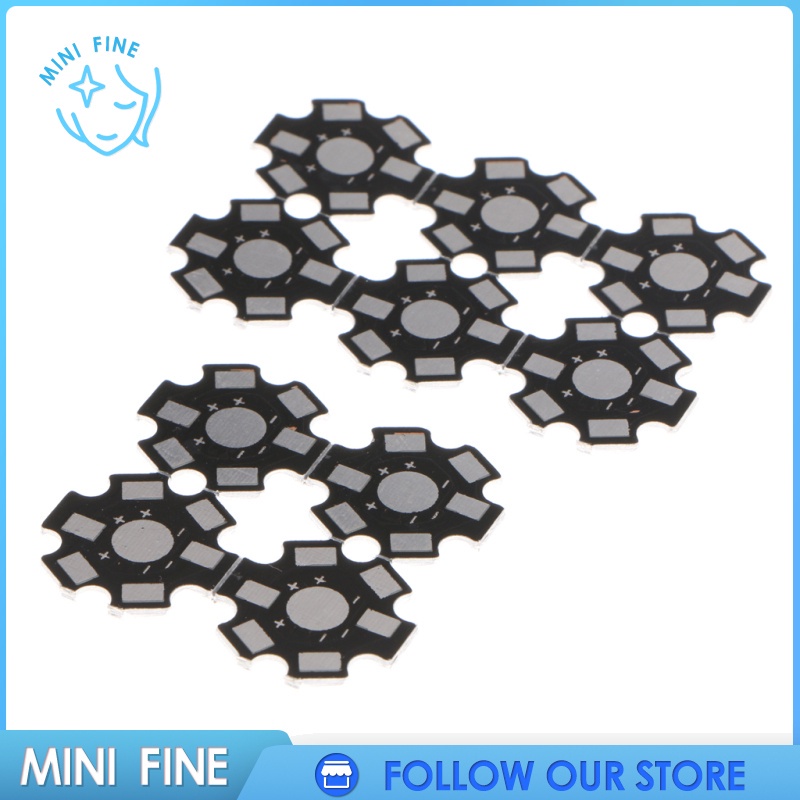 Set 10 Tấm Nhôm Tản Nhiệt Đèn Led 1 / 3 / 5w Công Suất Cao | BigBuy360 - bigbuy360.vn