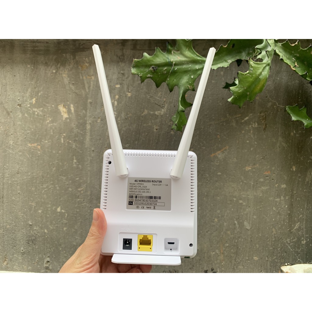 Bộ Phát Wifi 4G Lte CPE903 - CPF900 Cat 4 tốc độ 150mpbs