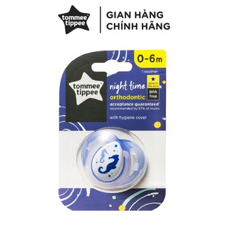 Ty ngậm dạ quang Tommee Tippee 0-6 tháng vỉ 1 cái