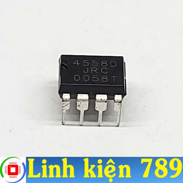 4558 JRC4558 4558D 4558P IC khuếch đại DIP-8 - Linh Kiện 789