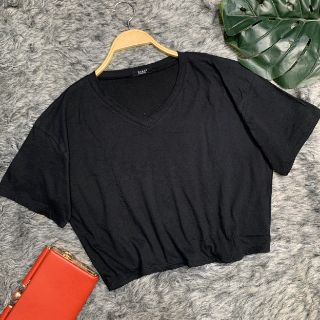 Áo thun croptop cổ Tim