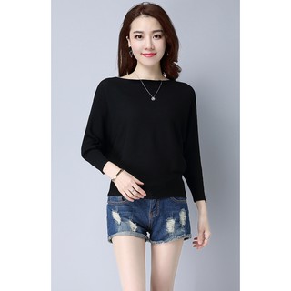 Áo len cánh dơi phong cách D778