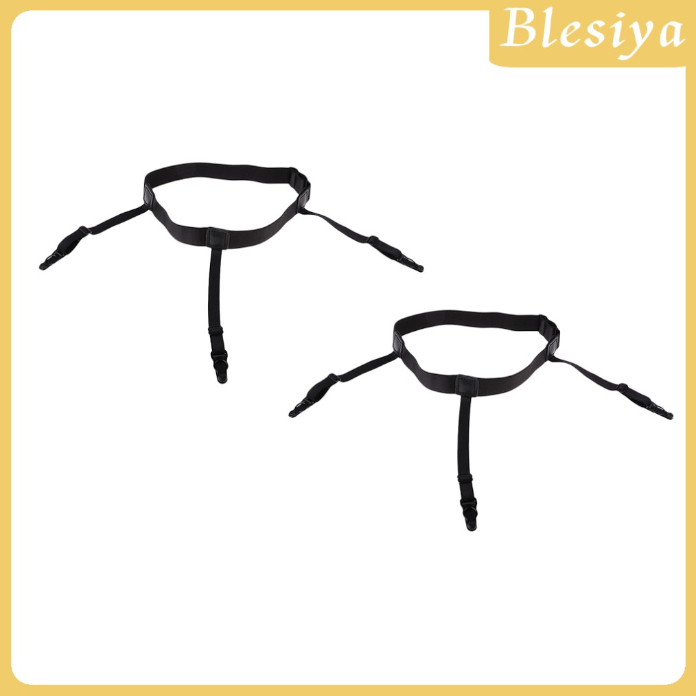 Cặp phụ kiện kẹp thun giữ áo sơ mi chống trơn trượt