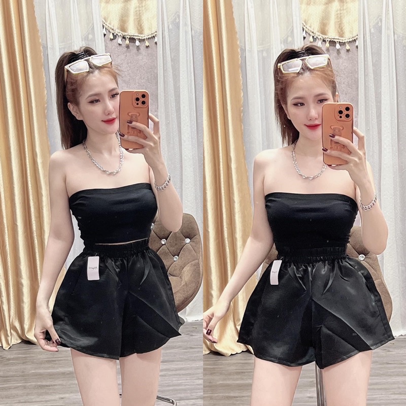 QUẦN/VÁY GẤM PHỒNG TACTA CẠP CAO SIÊU HOT ❤️ CÓ TÚI 2 bên