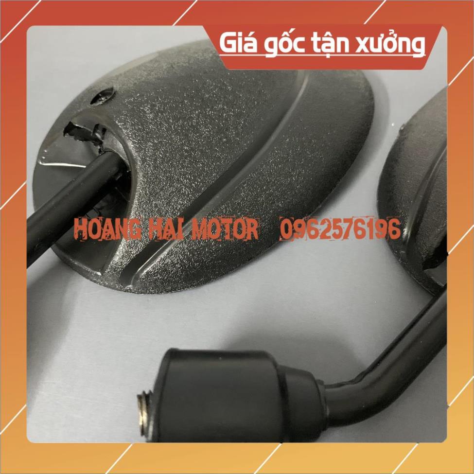 Cặp kính/ gương chiếu hậu gắn cho mọi loại xe HONDA - YAMAHA, Chân 10 li bền chắc
