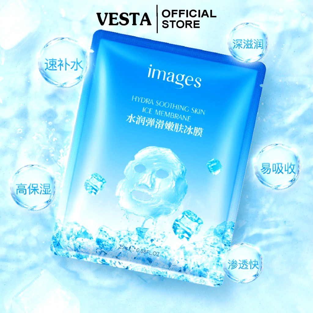 Mặt nạ giấy đá băng - mask cấp ẩm dưỡng trắng da Images | BigBuy360 - bigbuy360.vn