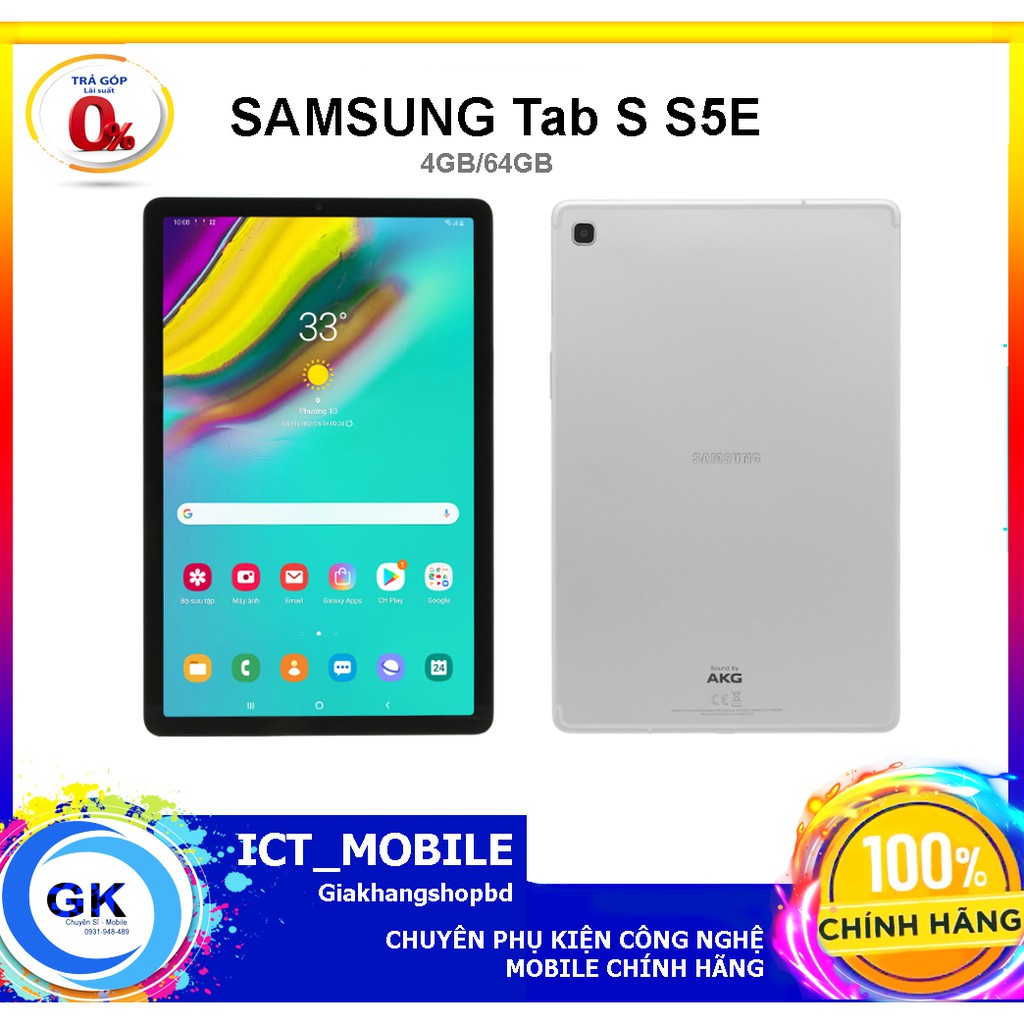 [Clear] Máy tính bảng Samsung Galaxy Tab S5E T725 (2019) - Hàng Chính hãng | WebRaoVat - webraovat.net.vn