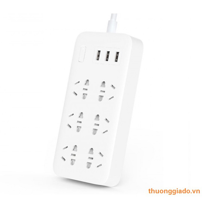 Ổ cắm điện Xiaomi Mi Power Strip (6 ổ cắm điện 220V / 3 cổng cắm usb 5v)