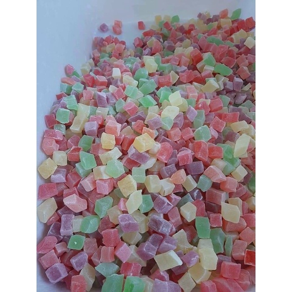 Gói 200G Kẹo dâu tây/dâu tằm/me cay/ kẹo dẻo trái cây - Đặc sản Đà Lạt
