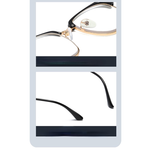 [+0 °~+400 °Mắt Kính Đọc Sách Chống Mệt Mỏi Màu Xanh Dương Nhạt Thời Trang Cao Cấp Thoải Mái Cho Nam Và Nữ