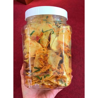 Khoai lang lắc khô gà