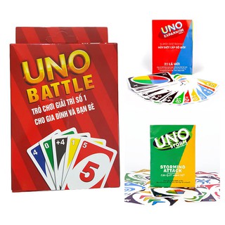 Combo bài Uno cơ bản và 02 bản mở rộng mới nhất chất lượng cao
