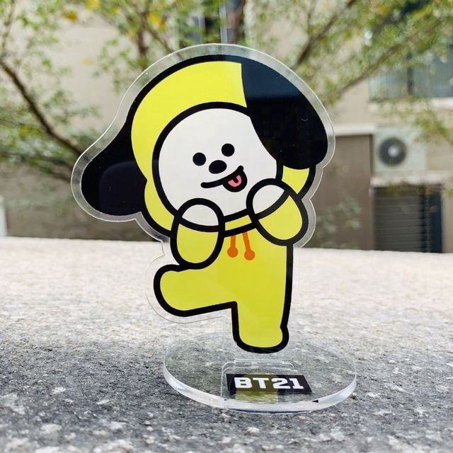 Mô Hình Búp Bê BT21 Kpop BTS BT21 Bằng Acrylic Để Bàn Trang Trí