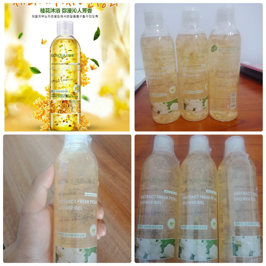 Sữa tắm tự nhiên BIOAQUA dưỡng trắng hương hoa nhài (250ml)