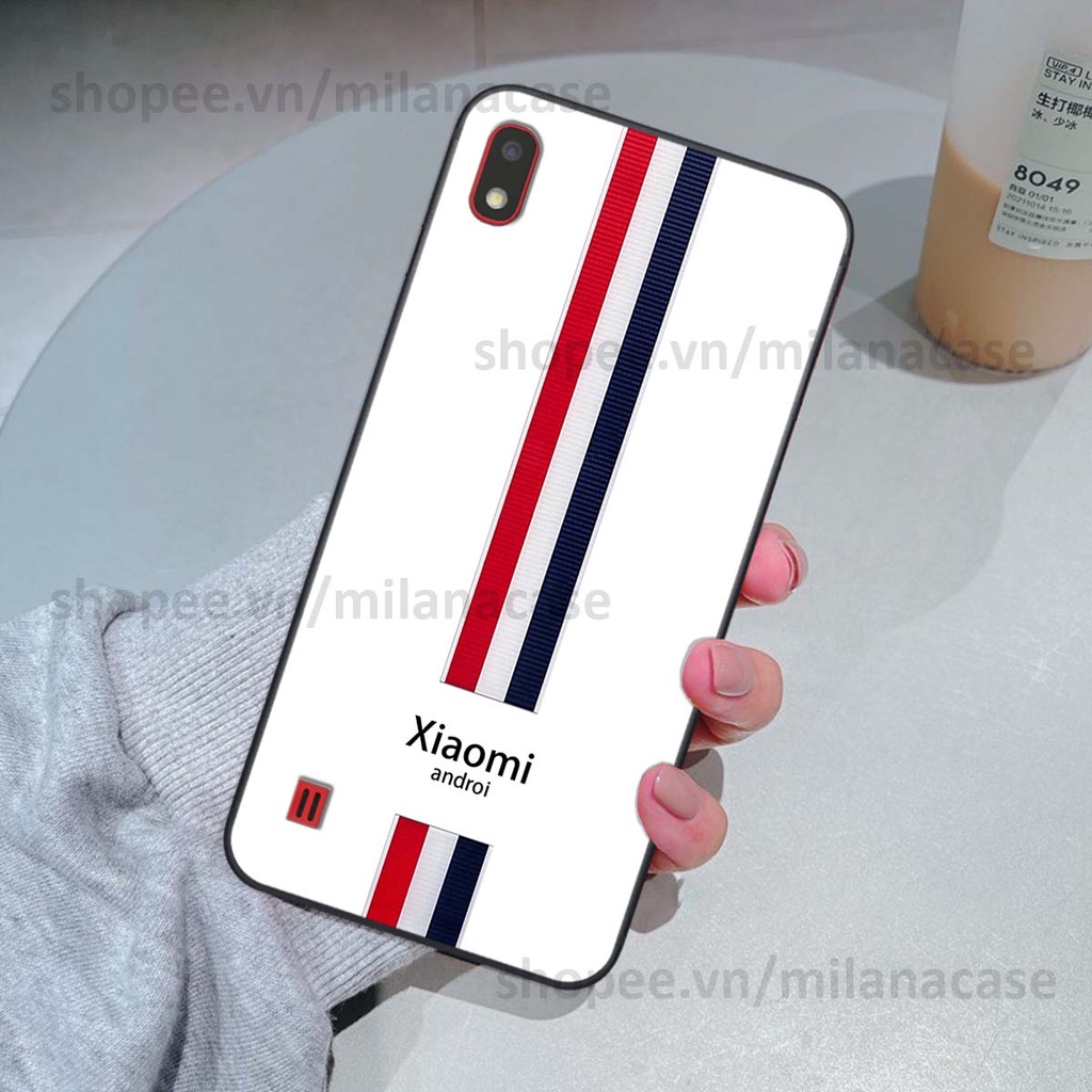 Ốp Samsung A10 / M10 in giả da phong cách thể thao, cá tính, thời trang