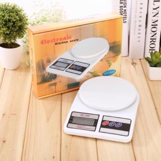 (Tặng kèm pin) cân điện tử để bàn mini sf400