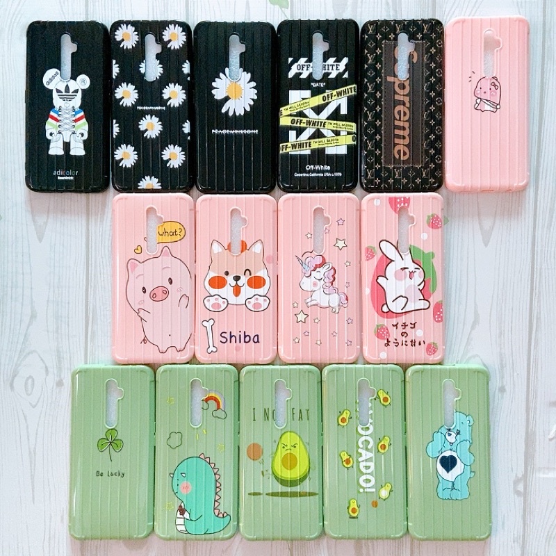 Ốp lưng vali dẻo siêu cute Oppo Reno 2F
