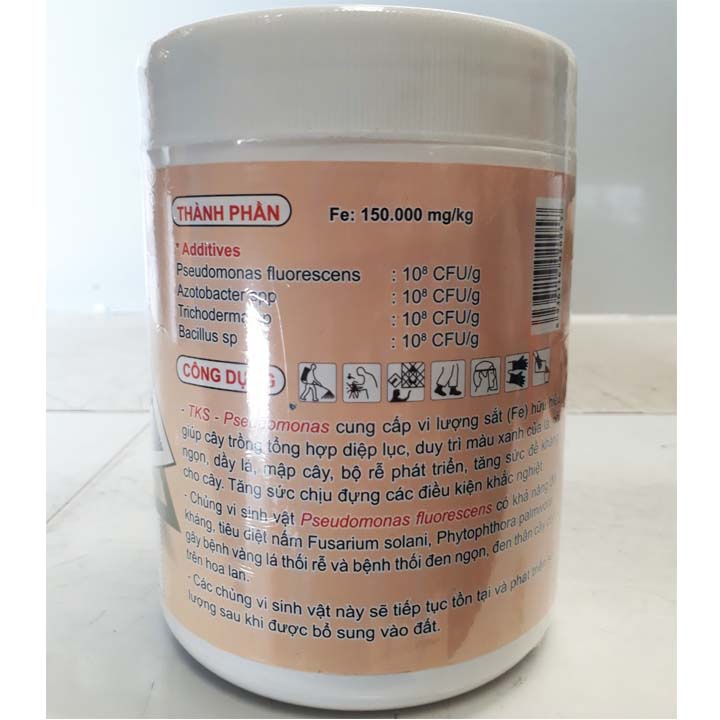 PSEUOMONAS - Chế Phẩm Trừ Nấm Bệnh Hoa Lan - Lon 1kg
