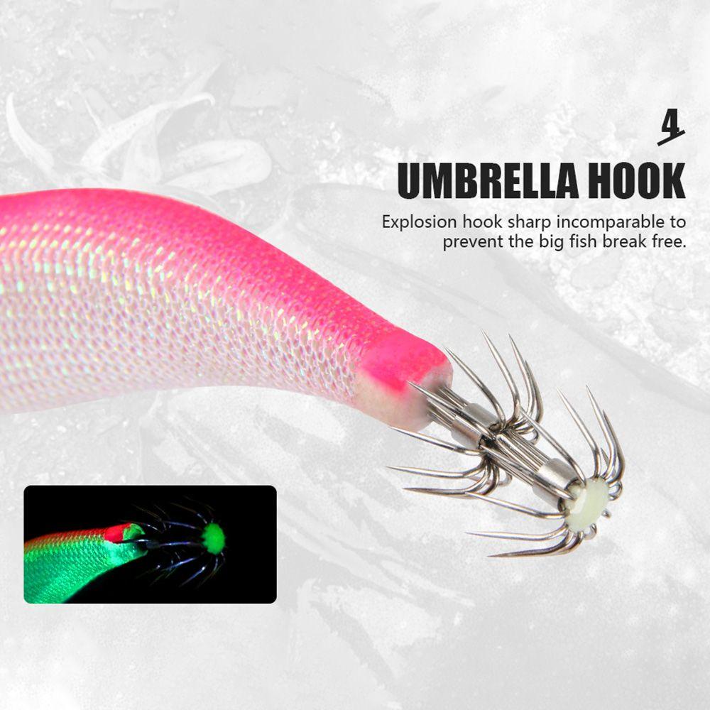 Mồi Tôm Giả Câu Cá Bằng Gỗ Phát Quang 2022