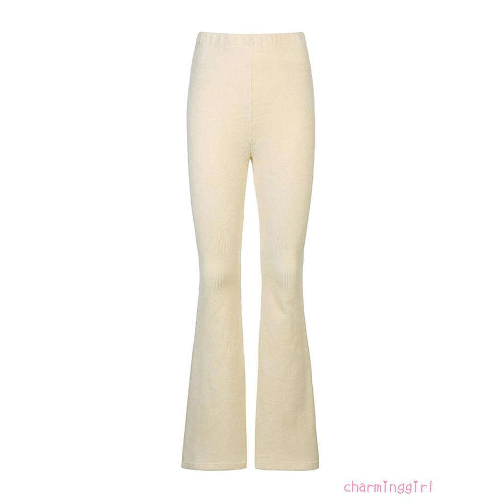 Quần Dài Ống Loe Thời Trang Dành Cho Nữ