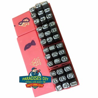 Combo bộ đục đóng chữ và số 8mm
