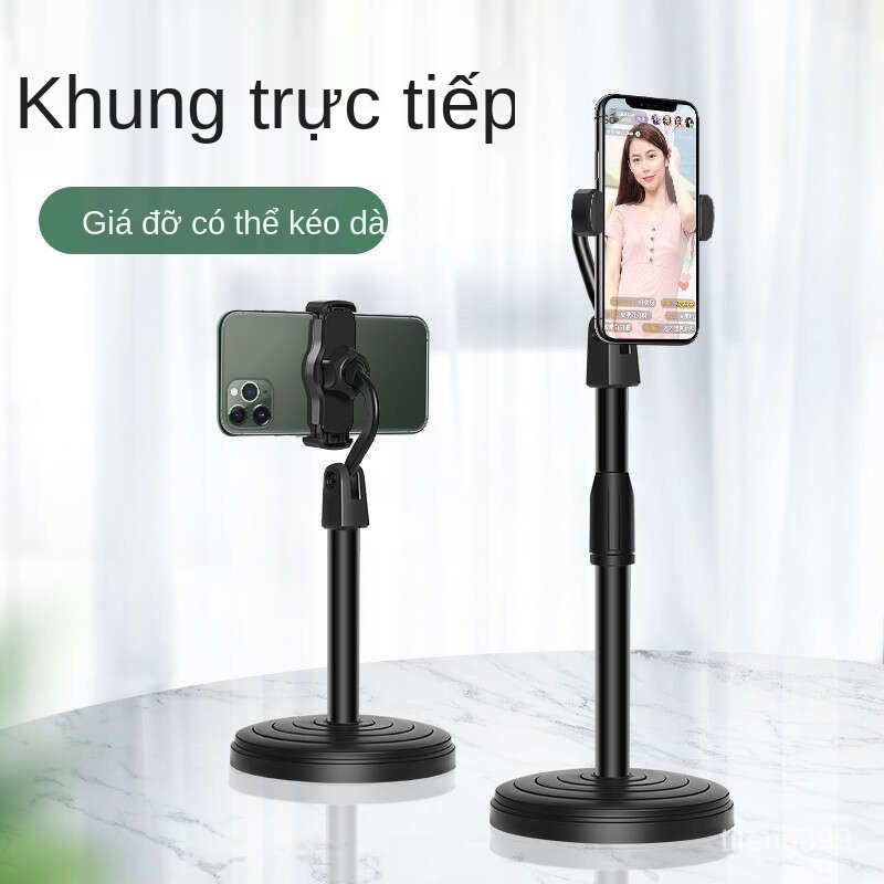 Màu Đỏ Giá Đỡ Điện Thoại Máy Tính Để Bàn Live Stream Giá Đỡ Điện Thoại Đa Năng Xoay Sinh Viên Kích Sóng WIFI Xem Tivi Má