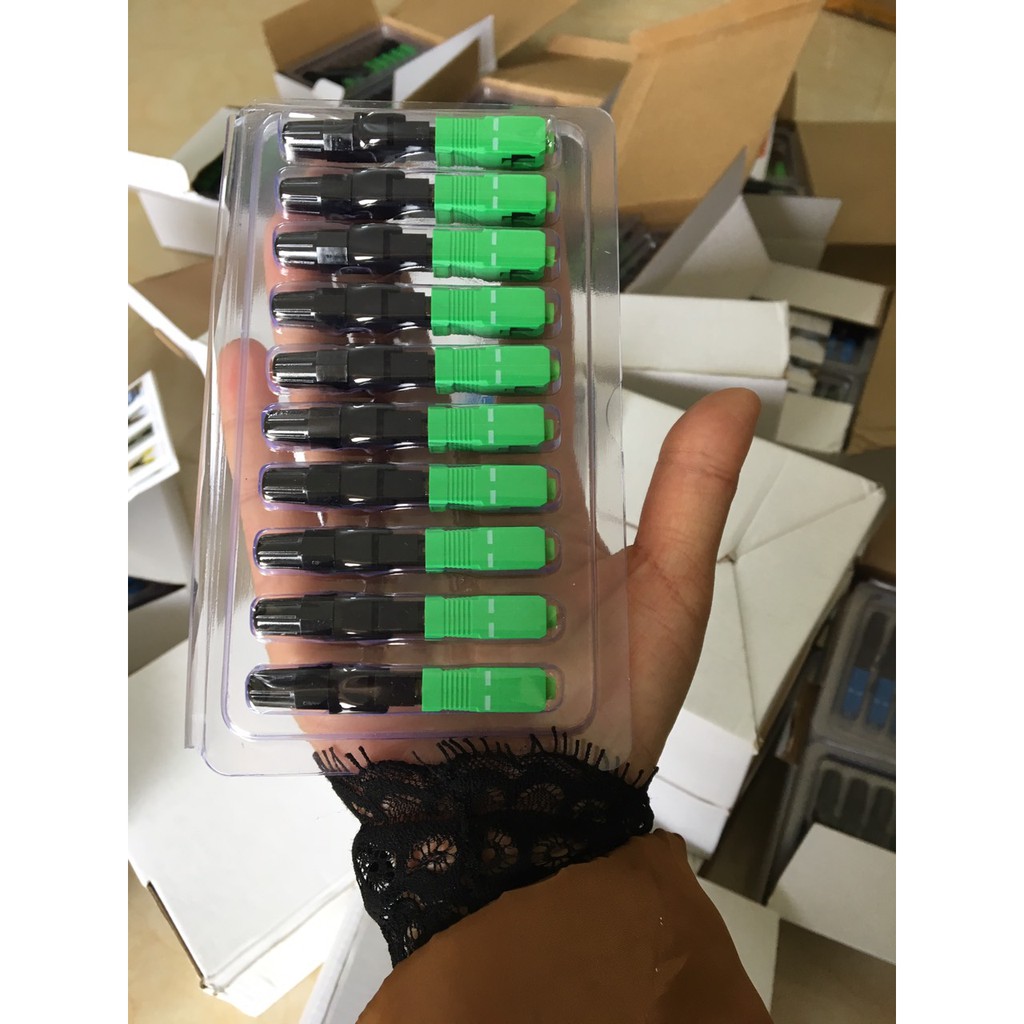COMBO 50 ĐẦU NỐI QUANG NHANH FAST CONNECT SC-APC - COMBO 50 | BigBuy360 - bigbuy360.vn