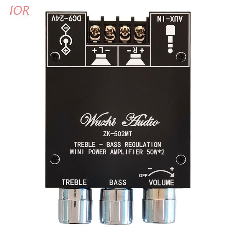 Bảng mạch khuếch đại loa siêu trầm 2*50W 5.0 chất lượng cao