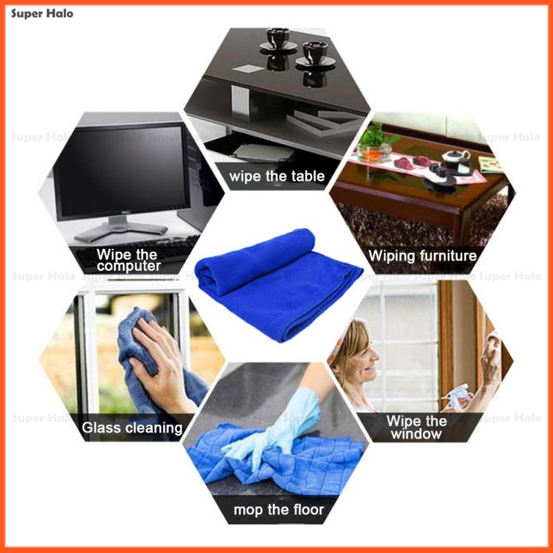 Khăn Lau Xe Hơi Thấm Hút Tốt 25*25cm