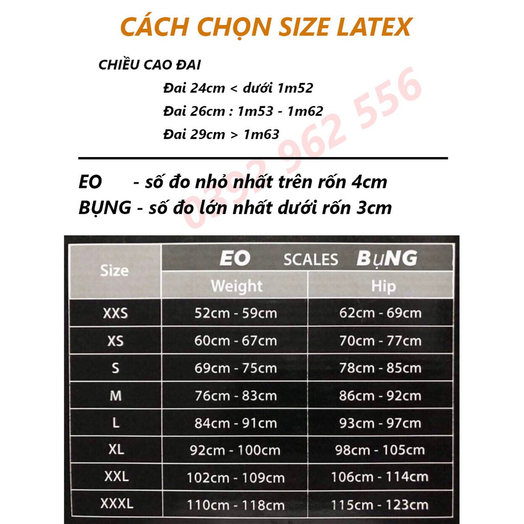 Đai nịt bụng latex chuẩn Hy Lạp eo thon - Gen nịt bụng sau sinh cao su non cao cấp của đai định hình bụng , đai latex