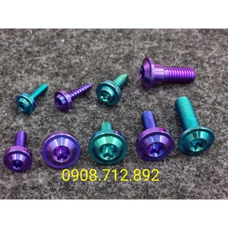 Ốc titan Gr5 gắn dàn áo , ốc đĩa các size