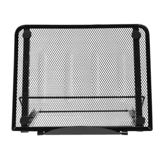Mesh Ventilated Adjustable Laptop Stand for Laptop/Notebook /Tablet and more (Black)