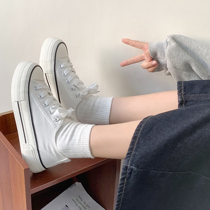 Mistery Giày Bata Trắng Thời Trang Năng Động MIS-812