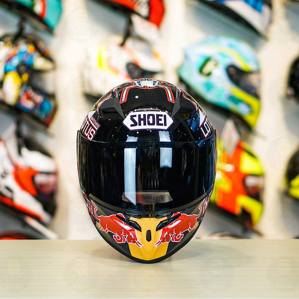 Tem Shoei M93 V2 Redbull Cho Mũ Fullface, Mũ Yohe 978, Mũ ROC01