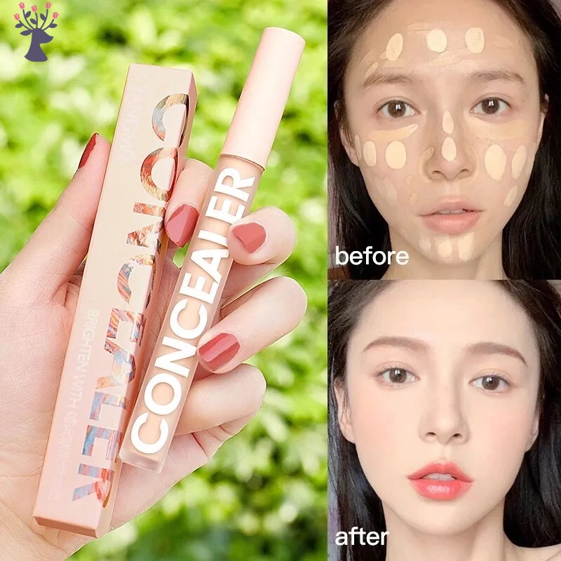 [Hàng mới về] Kem nền che khuyết điểm Lameila kiềm dầu dưỡng ẩm không phai với 3 màu duyên dáng tùy chọn