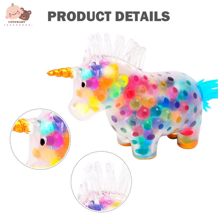 Unicorn Stress Balls Toy Heal Your Mood Unicorn Squeeze Toy Squishy Funny Gift