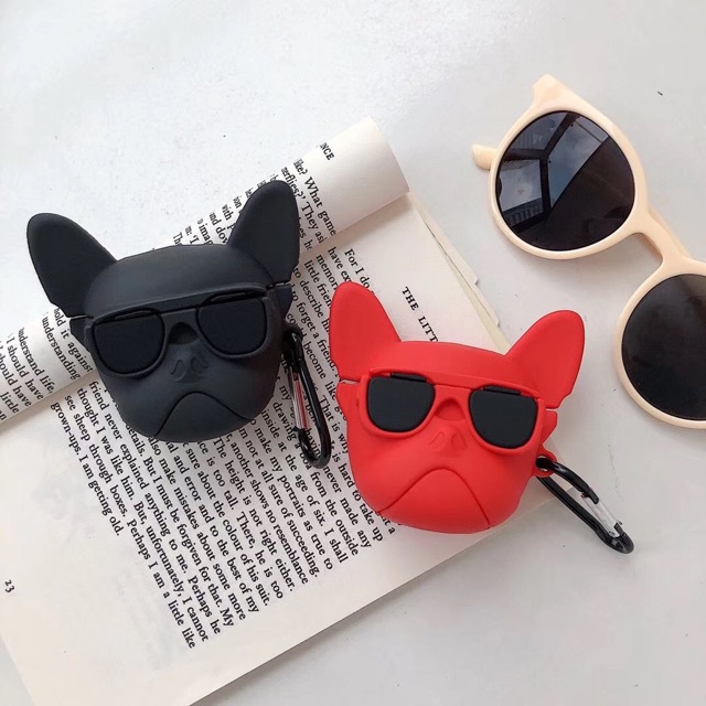 Case vỏ bao airpod 1 2 3 Pro đựng tai nghe không dây Airpods  i11 i12 i18 i100 ... con chó túi