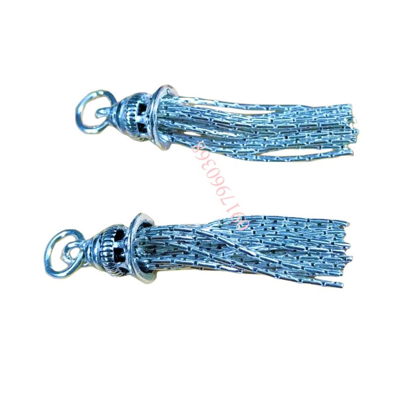 Charm chuông tua rua treo bạc s925 vĩnh viễn bảo hành bạc