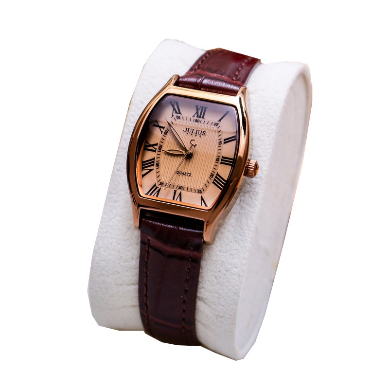 Đồng hồ nữ JA-703L Julius Hàn Quốc mặt oval (Nhiều màu)
