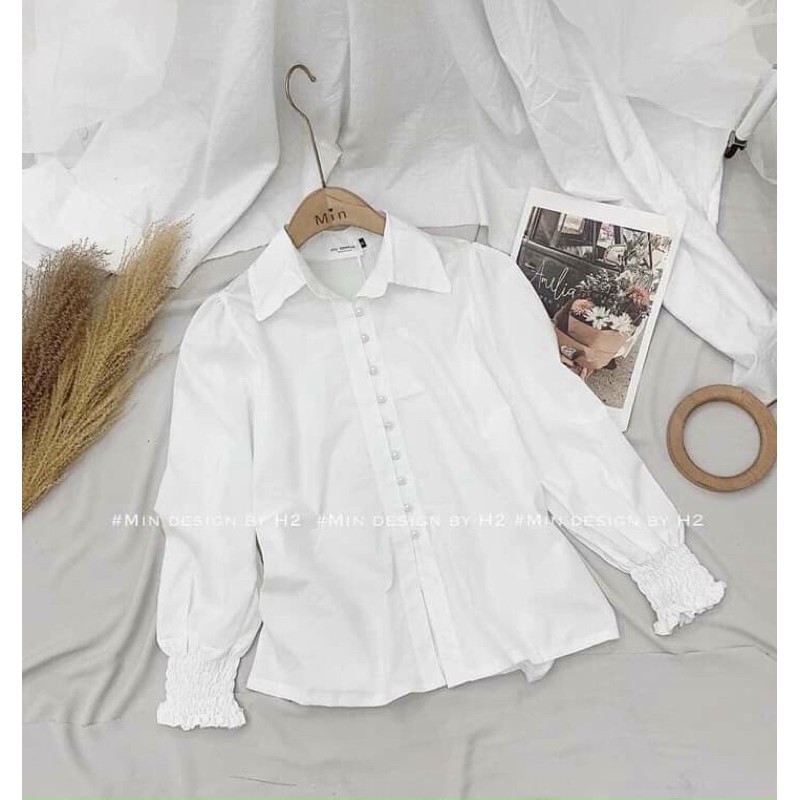[Mã FAMAYWA giảm 10K đơn 50K] sơ mi cúc ngọc chất mềm đẹp | BigBuy360 - bigbuy360.vn
