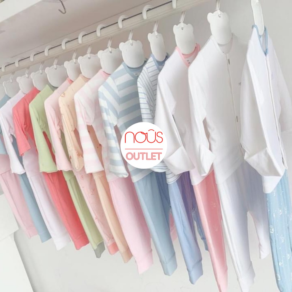 Nous cài lệch trắng 2021 Newborn size sơ sinh